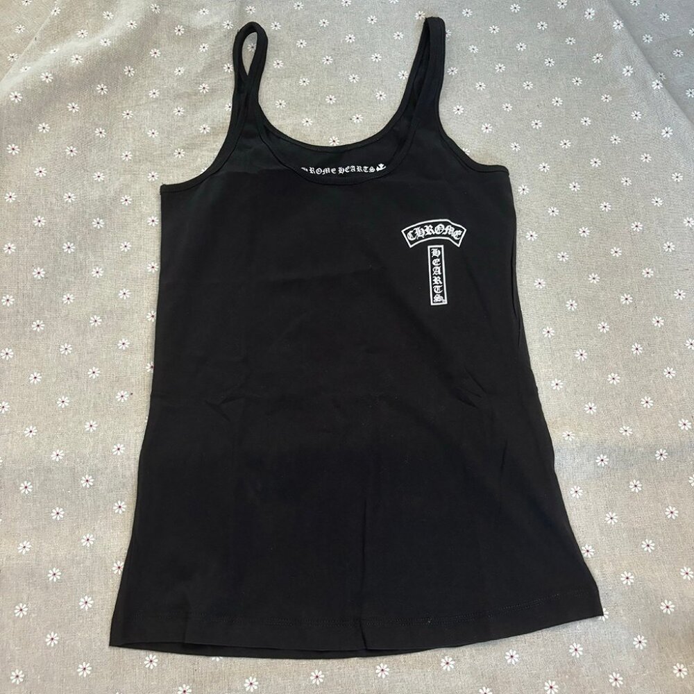 Chrome Hearts Horseshoe Tank Top Black